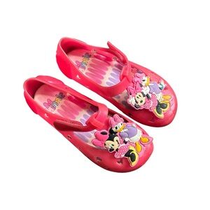 Disney Toddler Minnie Mouse Pink Jelly Flats